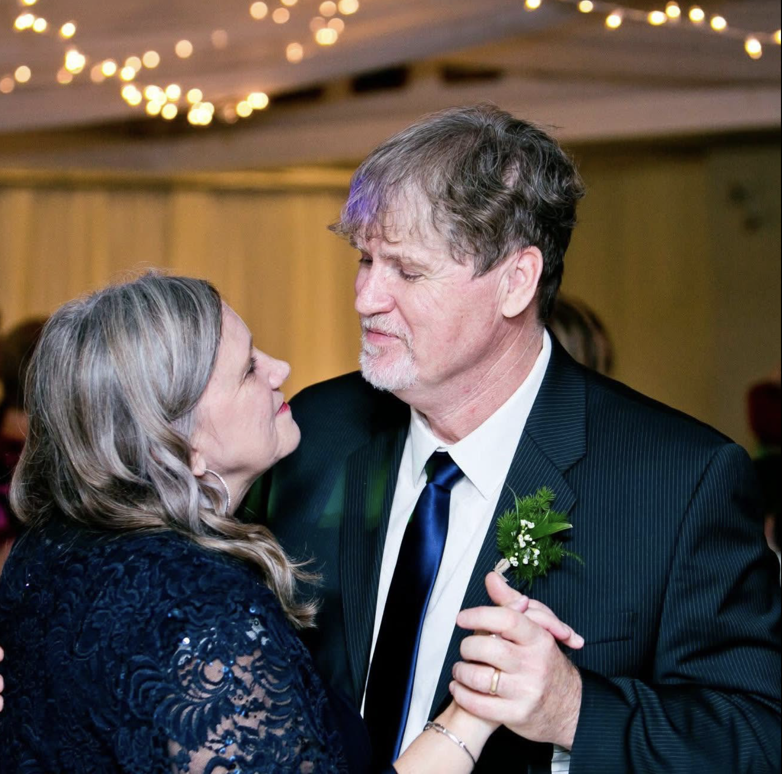 Carl and Diane MacKinnon dancing together